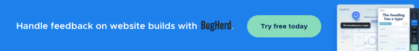 BugHerd handle feedback on website builds